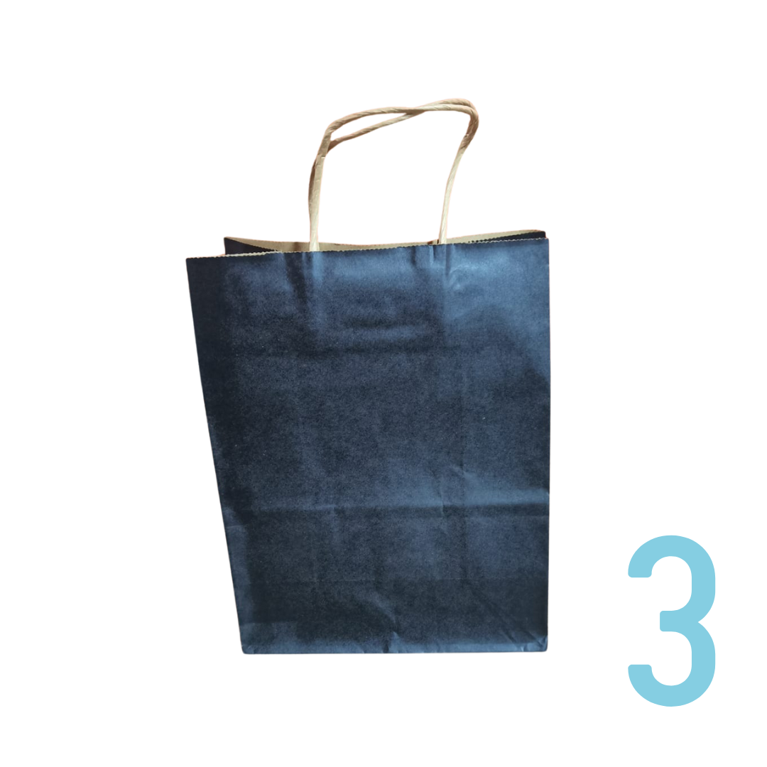Bolsa Kraft con Asa #3 (21x11x27)
