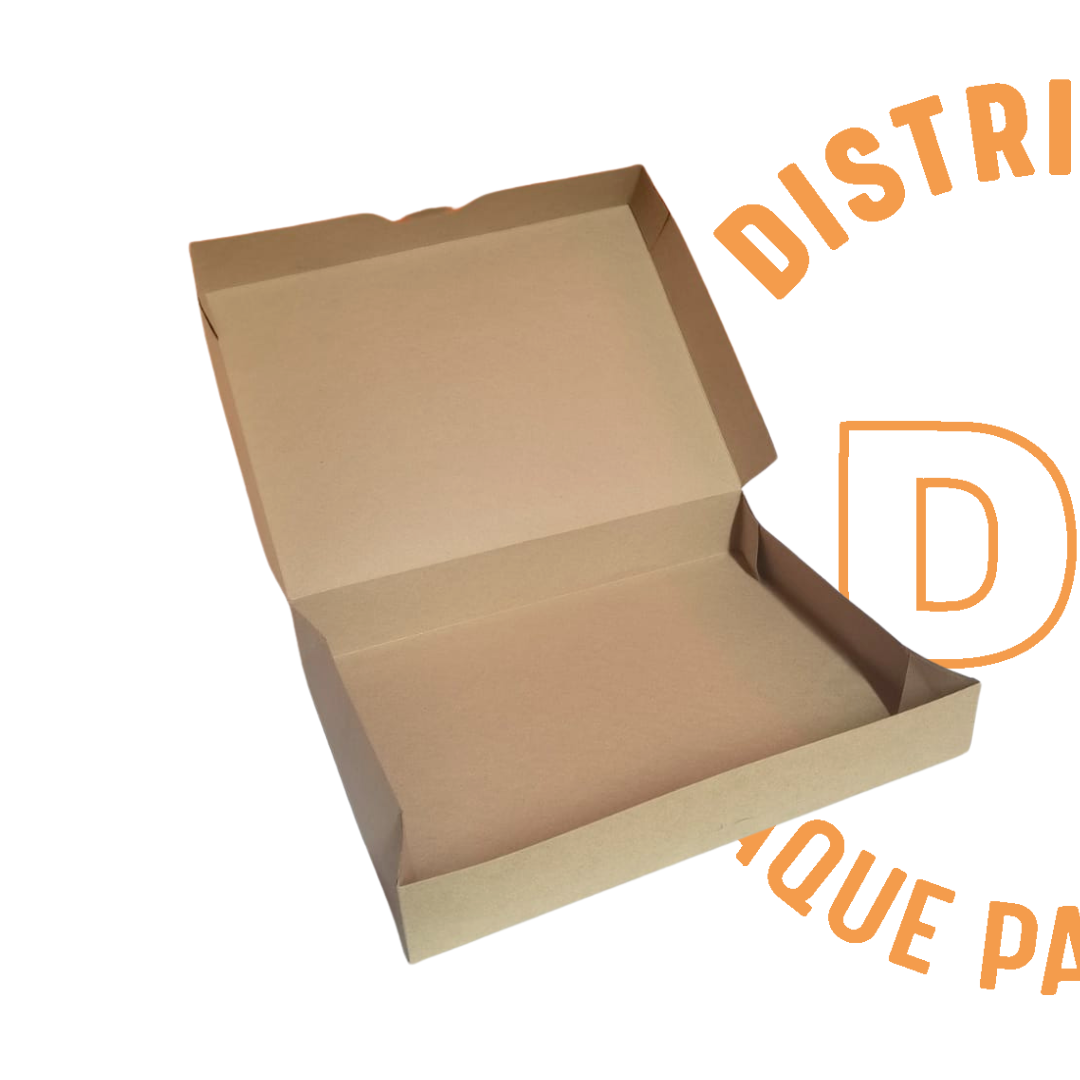 CAJA PANADERA KRAFT 36X28X6 CMS