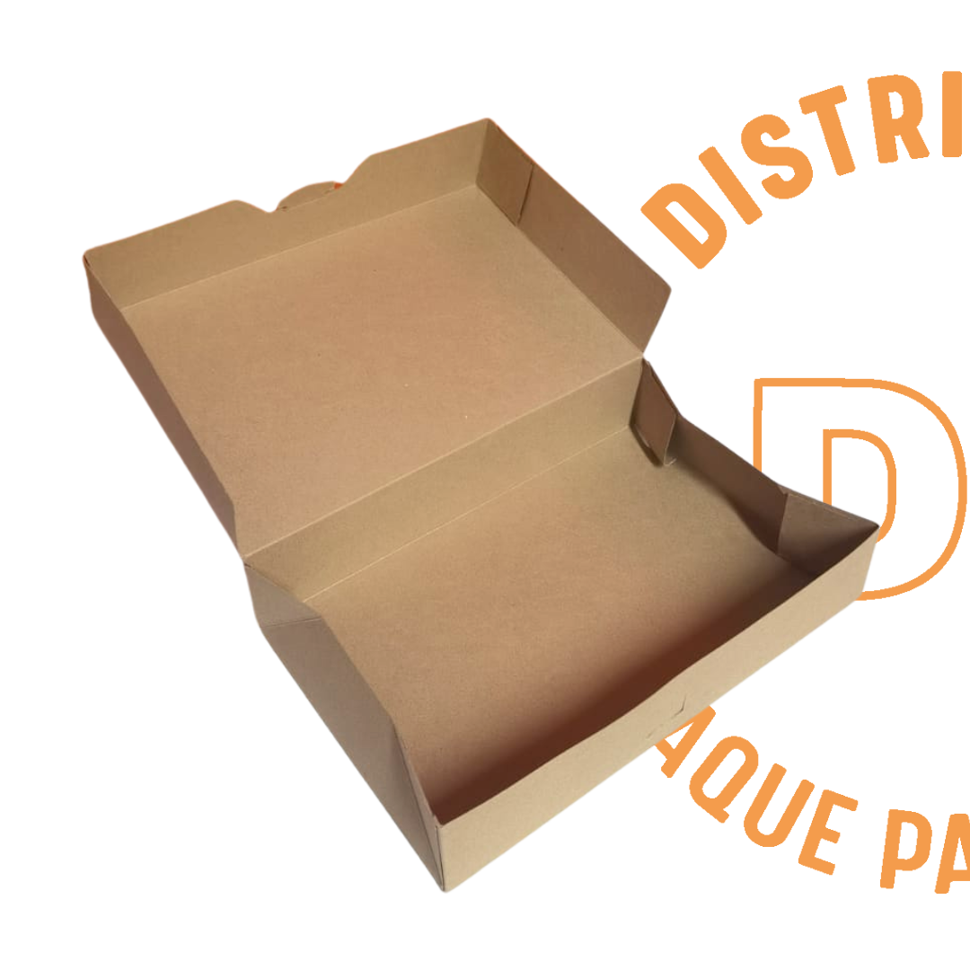 CAJA PANADERA KRAFT 28X18X6 CMS