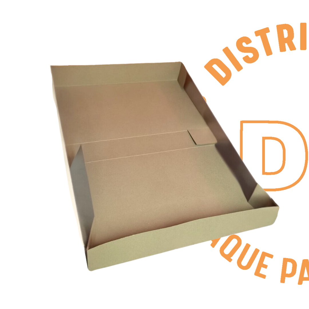 CAJA PANADERA KRAFT 45X30X8 CMS