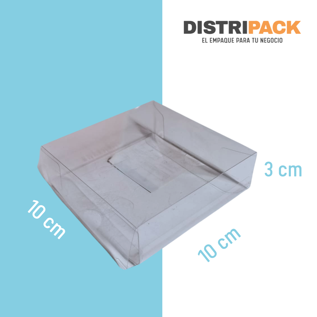 CAJA TRANSPARENTE (10x10x3)