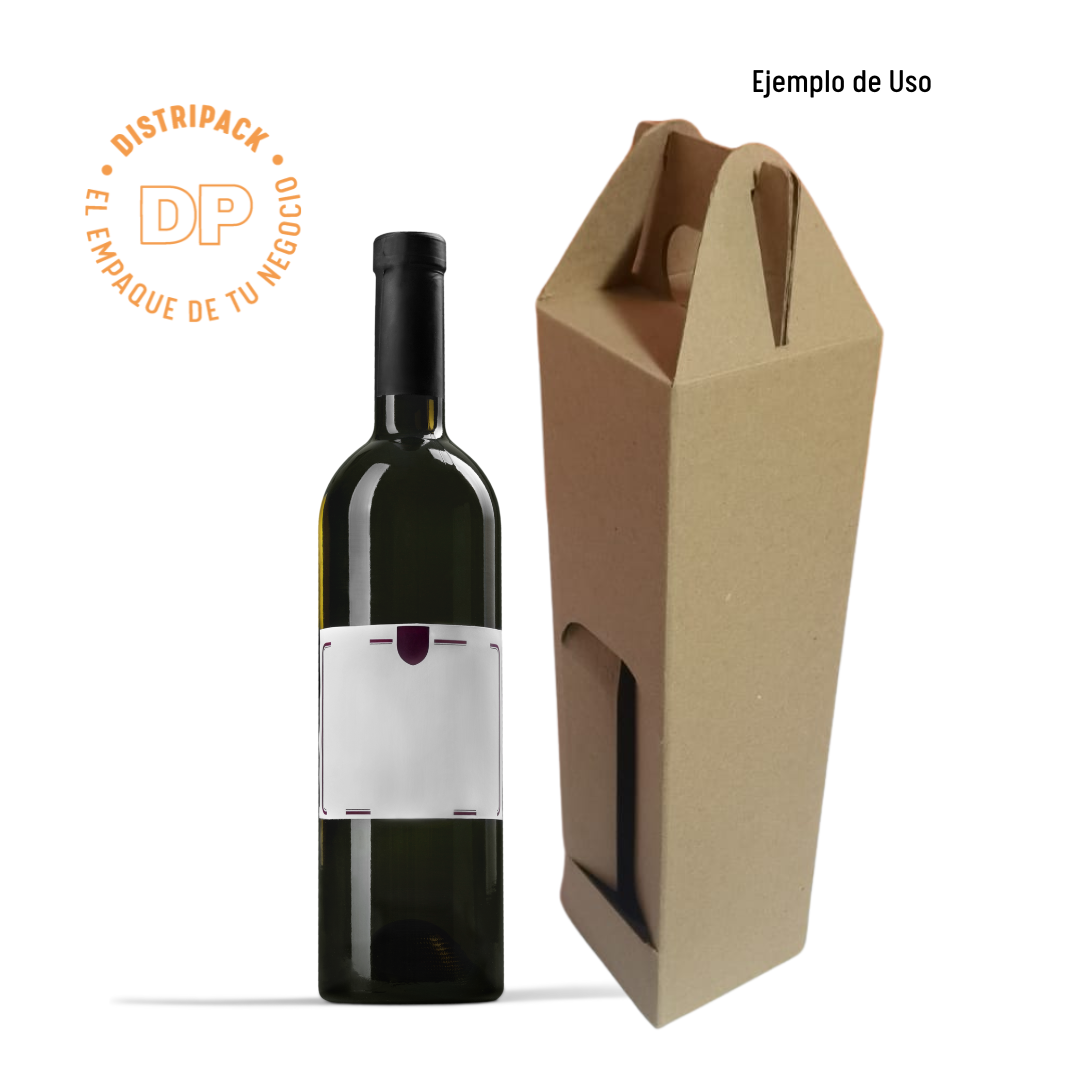 PORTA VINO con asa