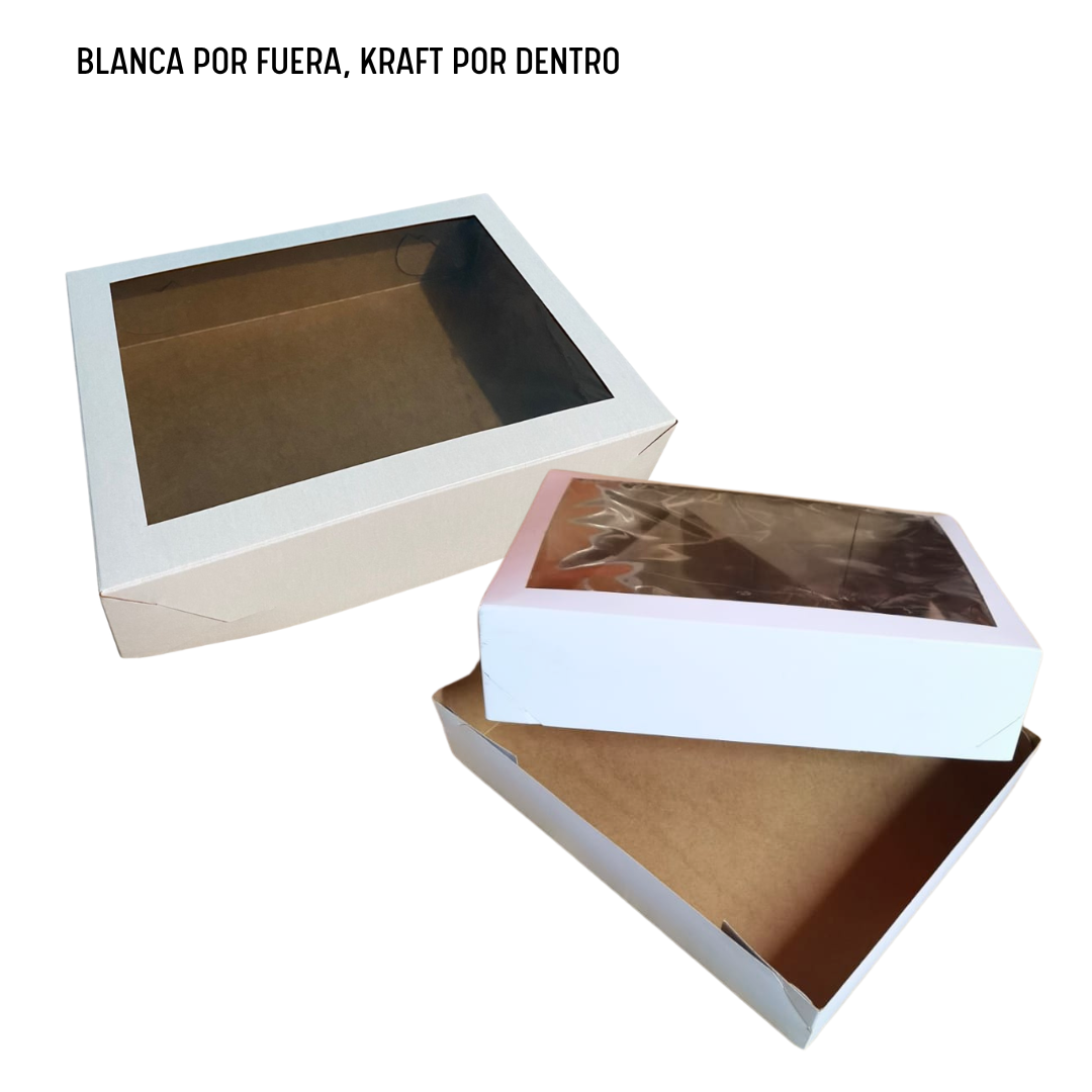 CAJA CAPLE CON VENTANA 30X23X7 CMS