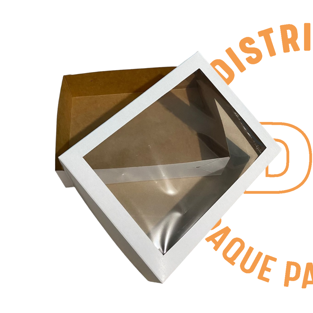 CAJA CAPLE CON VENTANA 25X19X6 CMS