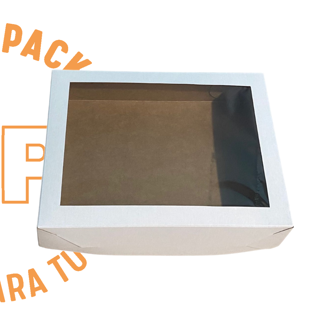 CAJA CAPLE CON VENTANA 25X19X6 CMS