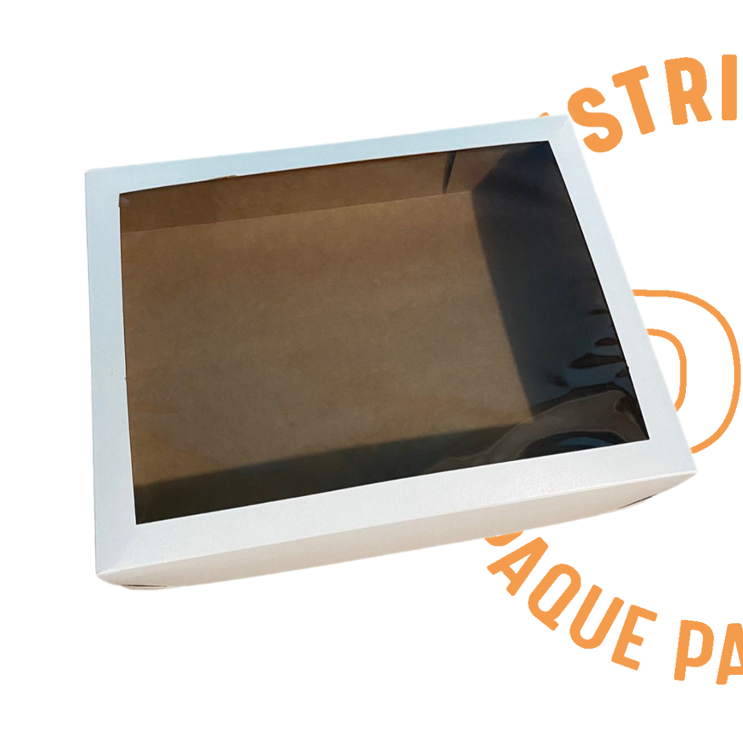 CAJA CAPLE CON VENTANA 30X23X7 CMS