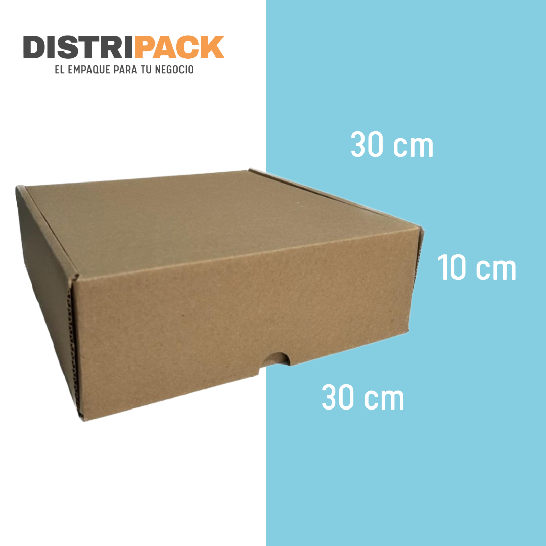 Caja de Cartón 30x30x10 cms