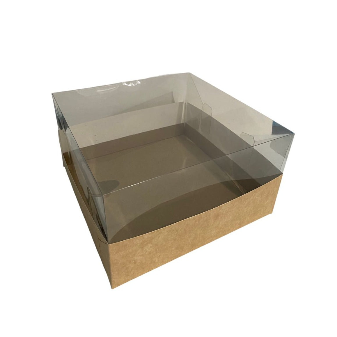 CAJA TAPA TRANSPARENTE 26X26X15 CMS