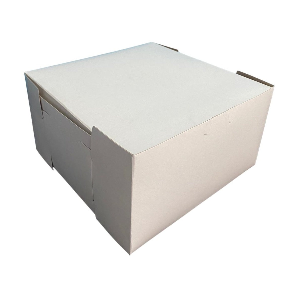 CAJA PARA PASTEL BLANCA 9" 23X23X13 CMS