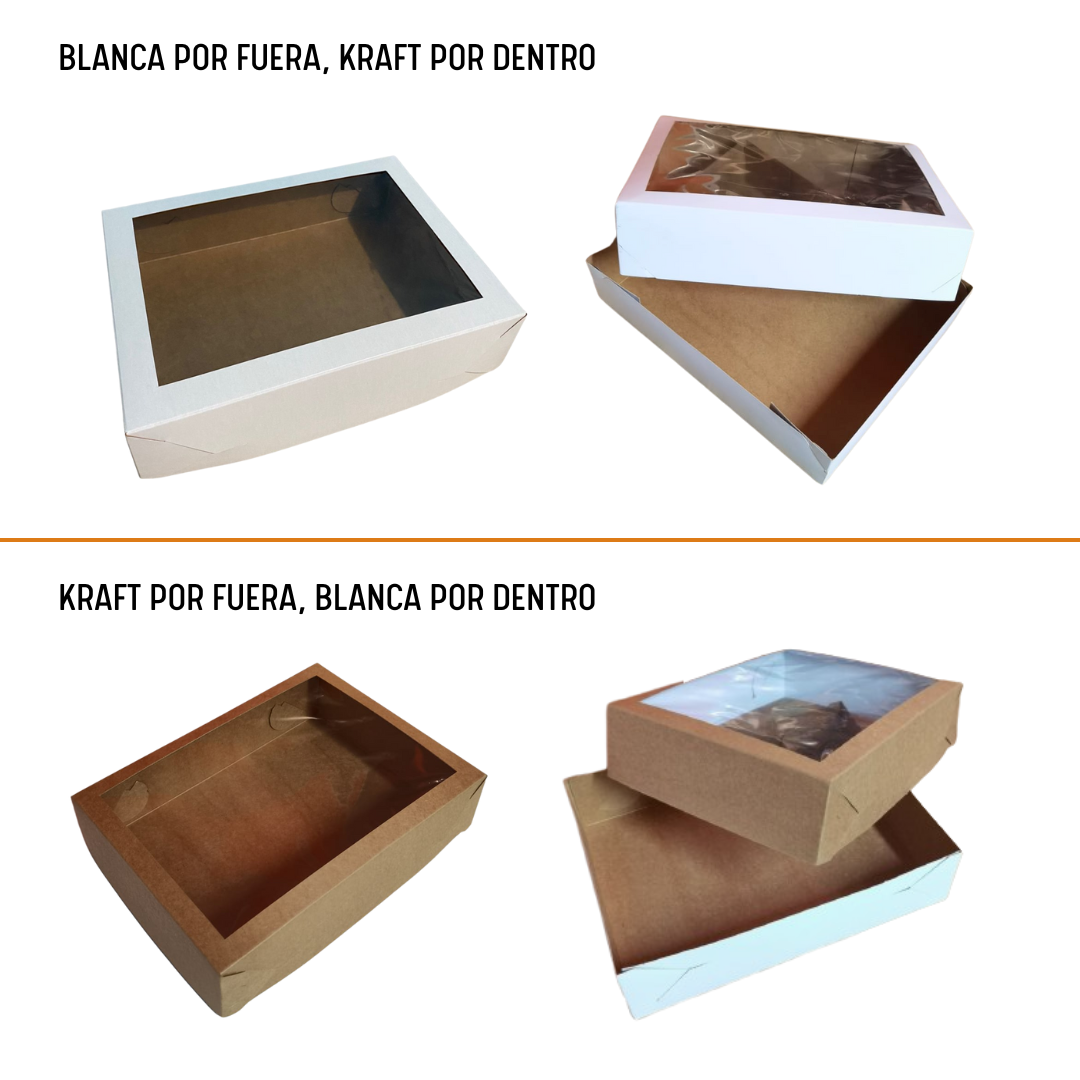 CAJA CAPLE CON VENTANA 35X25X10 CMS