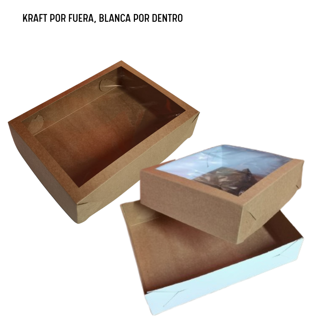 CAJA CAPLE CON VENTANA 30X23X7 CMS
