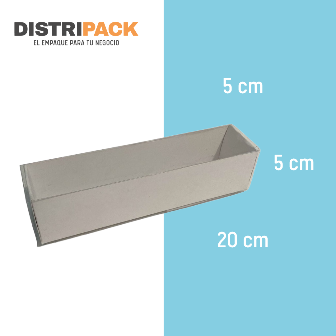 CAJA MACARRON DIF COLORES 20X5X5 CMS