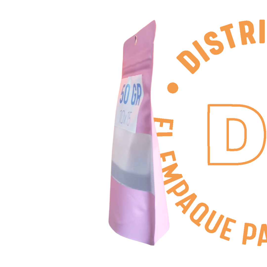 BOLSA STANDUP DIF COLORES 50 GR