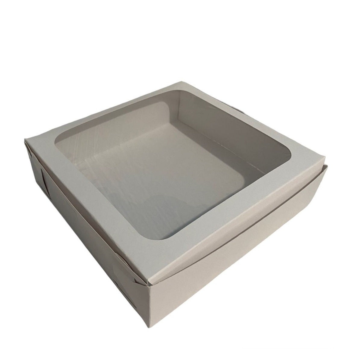 CAJA BLANCA CON VENTANA 18X18X5 CMS