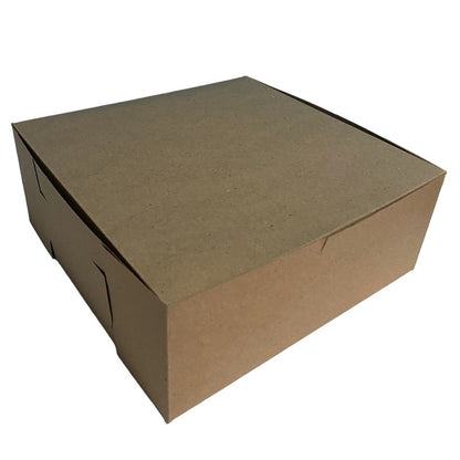 CAJA PARA PASTEL KRAFT 25X25X10 CMS